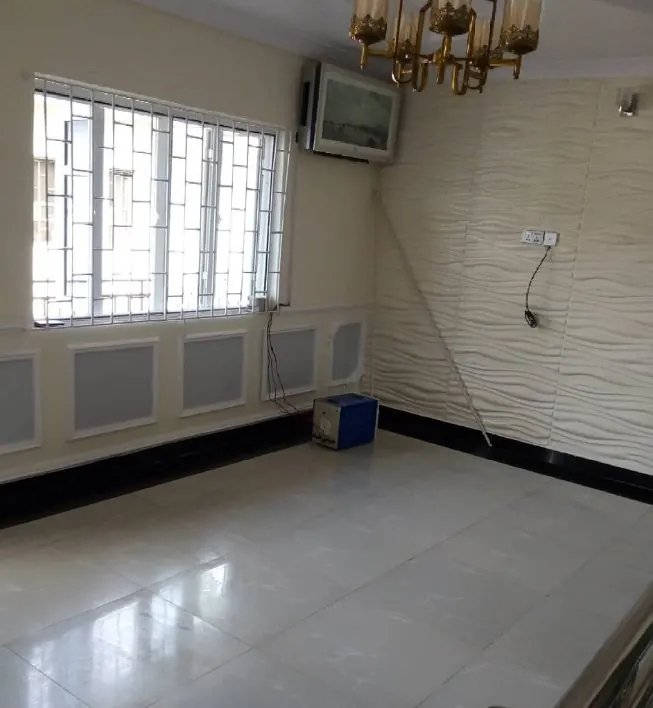 The same room after cleaning